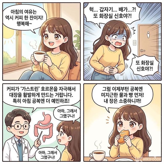 4컷 만화. / 위키푸디