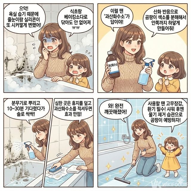 4컷 만화. / 위키푸디