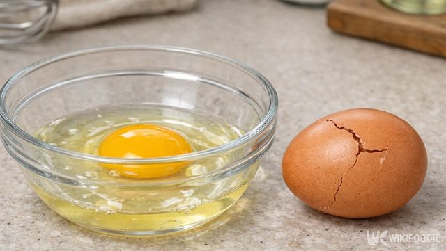 깨졌을 때 냄새가 나거나 흰자가 지나치게 퍼지면 사용을 피한다. / 위키푸디