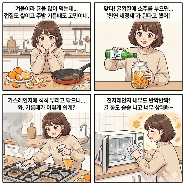 4컷 만화. / 위키푸디