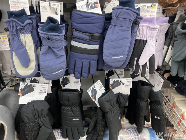 다양한 장갑들이 진열되어 있다. / 위키푸디