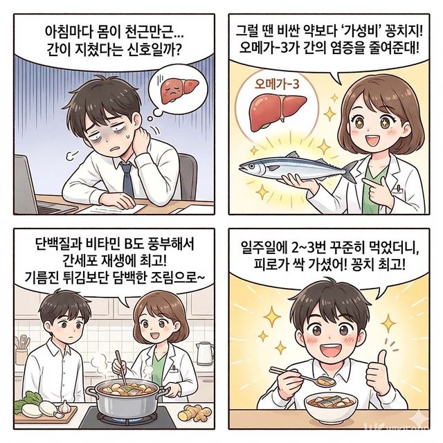 4컷 만화. / 위키푸디