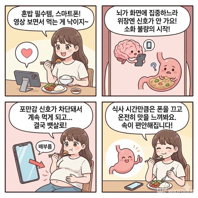 4컷 만화. / 위키푸디