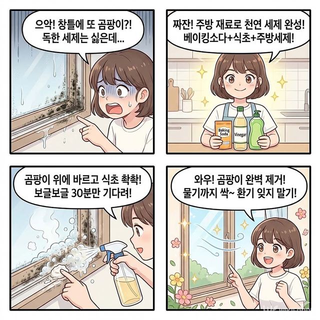 4컷 만화. / 위키푸디