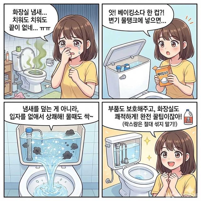 4컷 만화. / 위키푸디