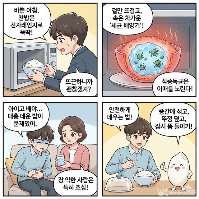 4컷 만화. / 위키푸디