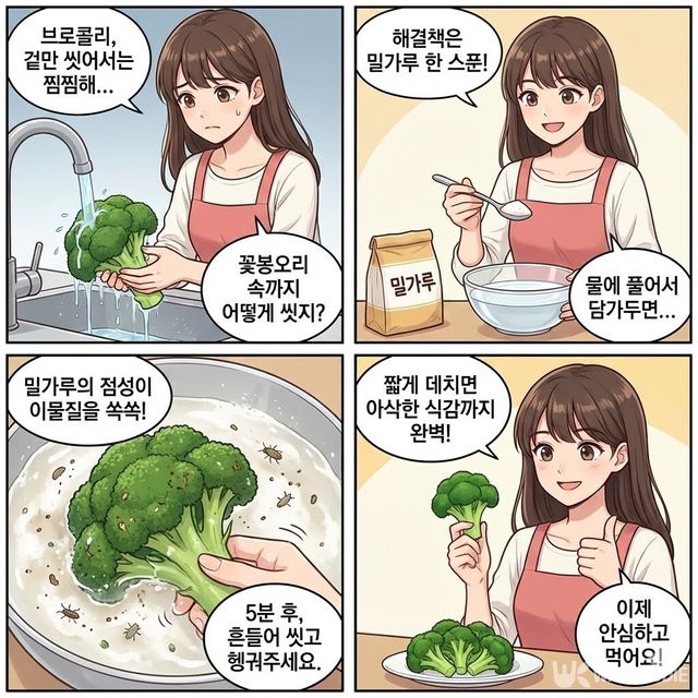 4컷 만화. / 위키푸디