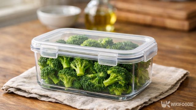 물기를 충분히 제거한 뒤 밀폐 보관하면 신선함이 오래 유지된다. / 위키푸디