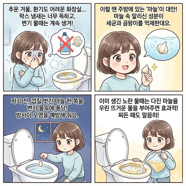 4컷 만화. / 위키푸디