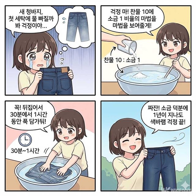 4컷 만화. / 위키푸디