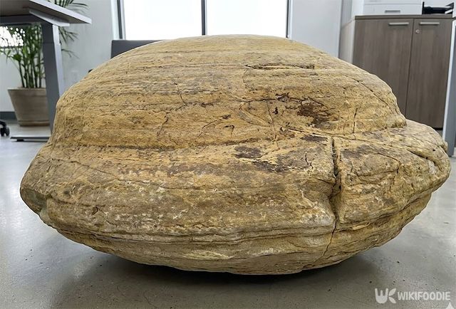 포항 신생대 두호층 결핵체의 모습이다. 해당 이미지는 기사 이해를 돕기 위해 AI로 재연하였습니다. / 위키푸디