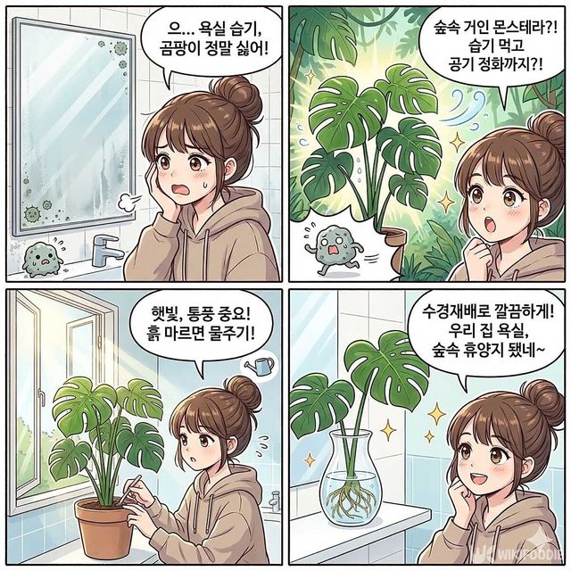 4컷 만화. / 위키푸디