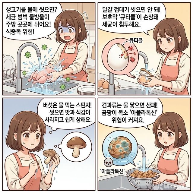 4컷 만화. / 위키푸디