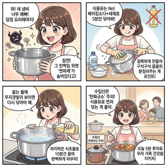 4컷 만화. / 위키푸디