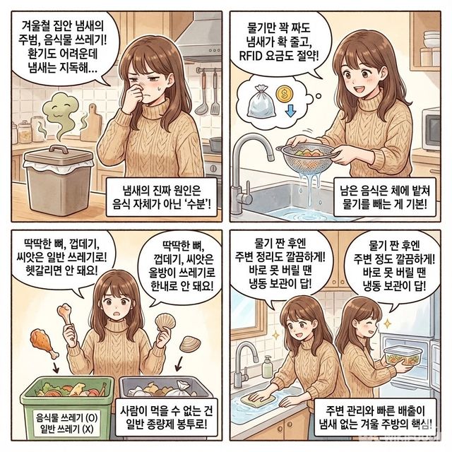 4컷 만화. / 위키푸디
