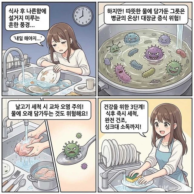 4컷 만화. / 위키푸디