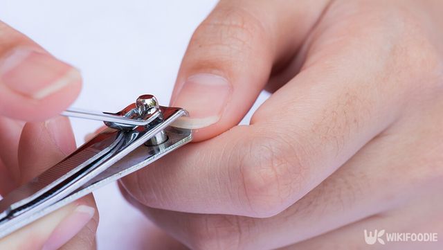 한 여성이 손톱을 깎고 있다. / siam.pukkato-shutterstock.com