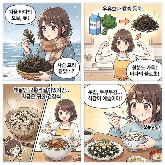 4컷 만화. / 위키푸디