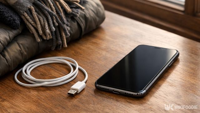 외부에서 사용한 기기는 실내에서 잠시 적응 시간을 가진 뒤 충전하는 것이 좋다. / 위키푸디