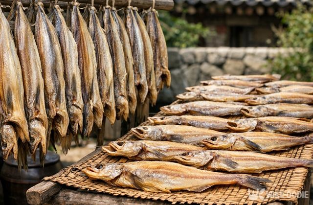 반건조 상태의 코다리다. / 위키푸디