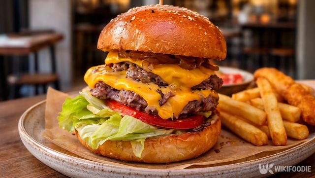 수제버거 자료 사진. / 위키푸디