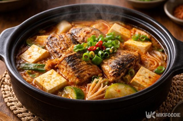 담백하게 끓여낸 동태찌개다. / 위키푸디