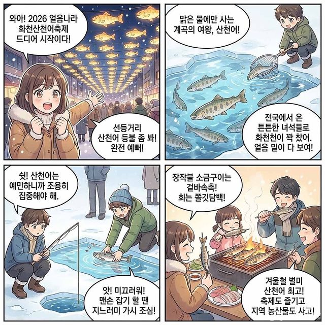 4컷 만화. / 위키푸디