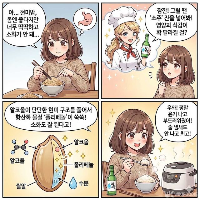 4컷 만화. / 위키푸디