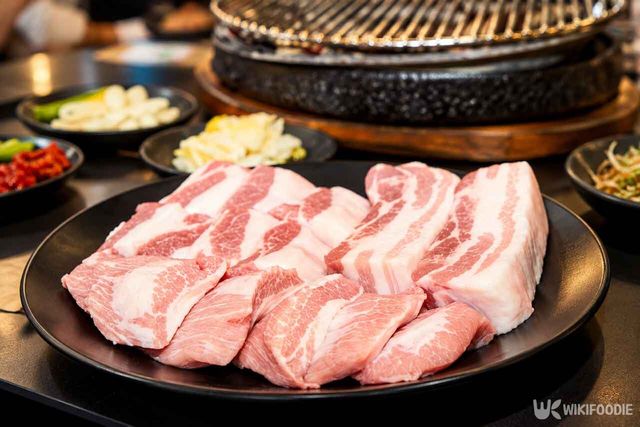 삼겹살이 외국인이 가장 좋아하는 한국 음식 1위에 꼽혔다. / 사진=위키푸디
