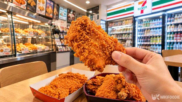 세븐일레븐 편의점 치킨 (AI로 재연한 모습). / 사진=위키푸디