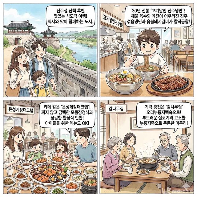 4컷 만화. / 위키푸디