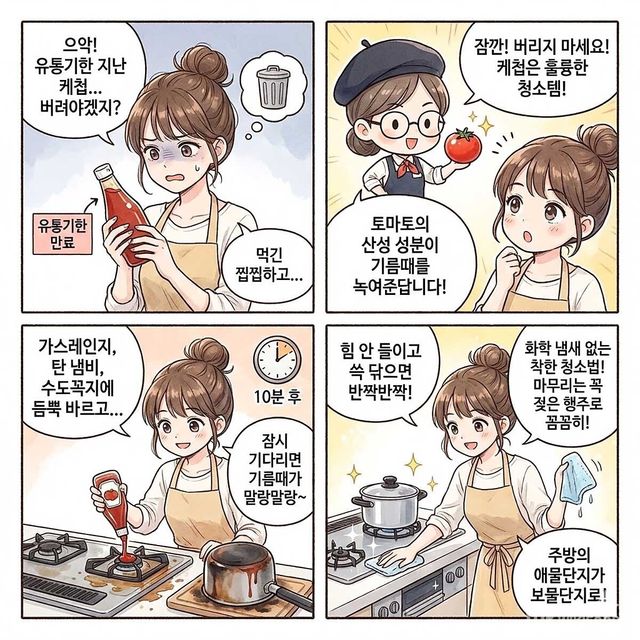 4컷 만화. / 위키푸디