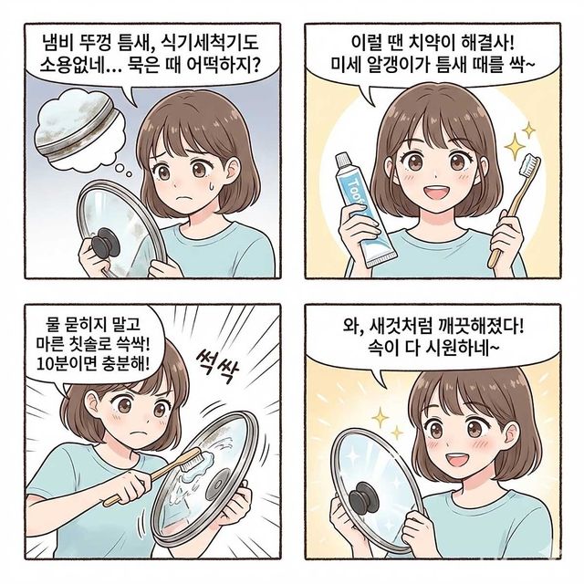 4컷 만화. / 위키푸디