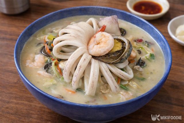 금문도의 해물 백 짬뽕 사진. / 위키푸디