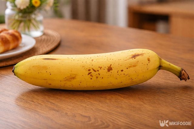 식탁에 바나나가 놓여 있다. / 위키푸디
