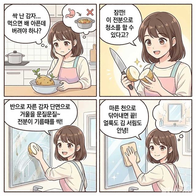 4컷 만화. / 위키푸디