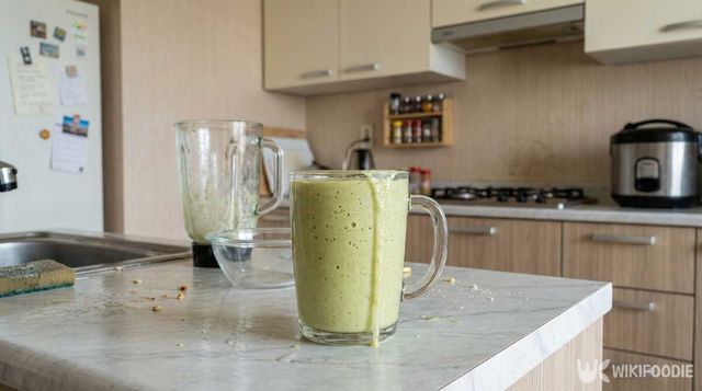 완성된 F4 스무디. / 위키푸디