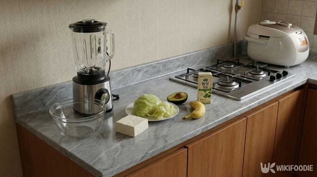 F4 스무디 재료. / 위키푸디