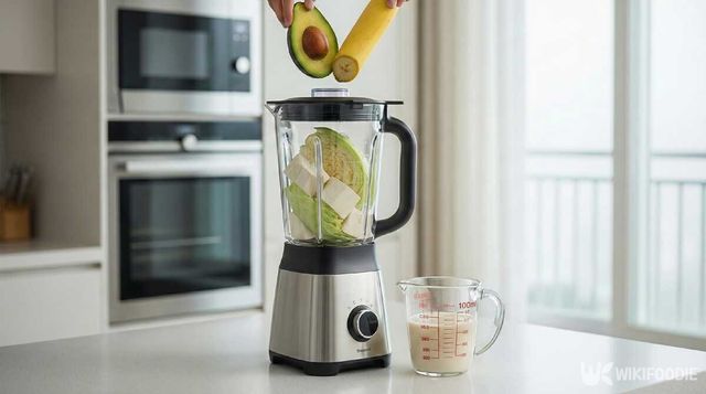 F4 스무디 재료. / 위키푸디