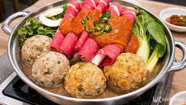 만두전골 자료 사진. / 위키푸디