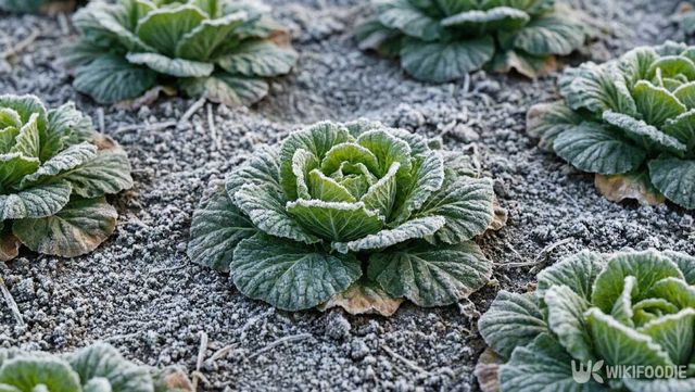 봄동 산지 밭. / 위키푸디