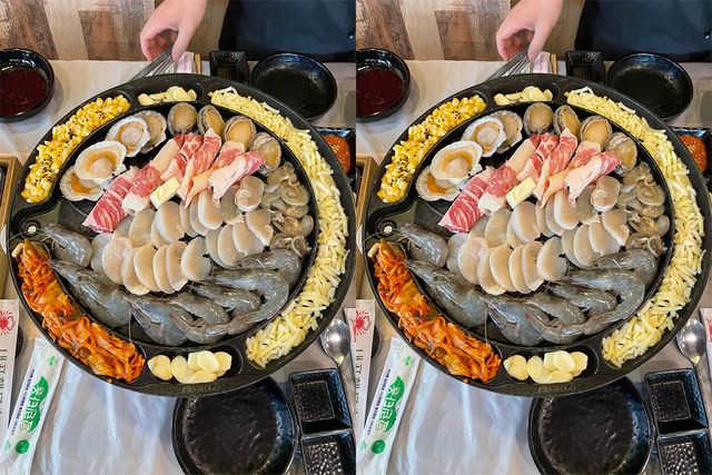 새조개 샤부샤부 사진. / 업체 등록 사진