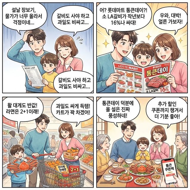 4컷 만화. / 위키푸디