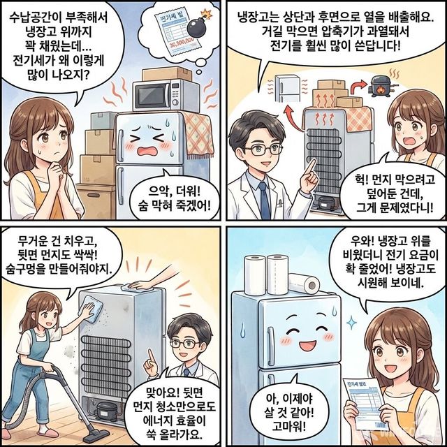 4컷 만화. / 위키푸디