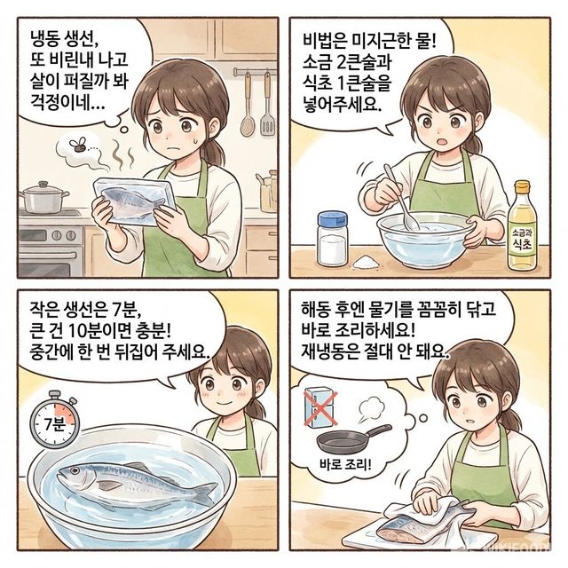 4컷 만화. / 위키푸디