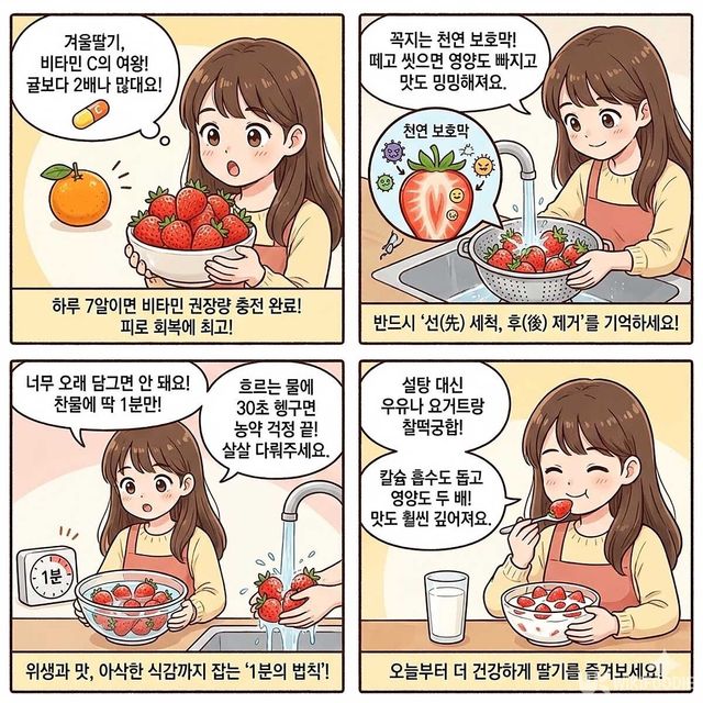 4컷 만화. / 위키푸디