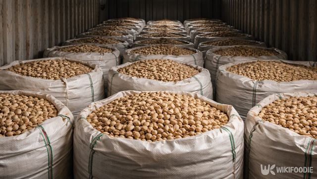 피스타치오는 산화 과정에서 열이 쌓여 화재 위험이 커질 수 있다. / 위키푸디