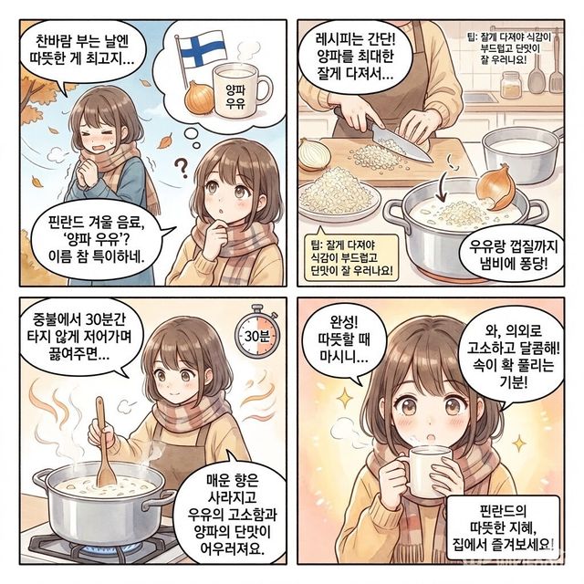 4컷 만화. / 위키푸디