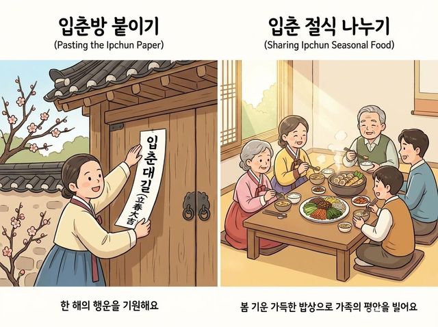 입춘방, 입춘절식 삽화. / 위키푸디