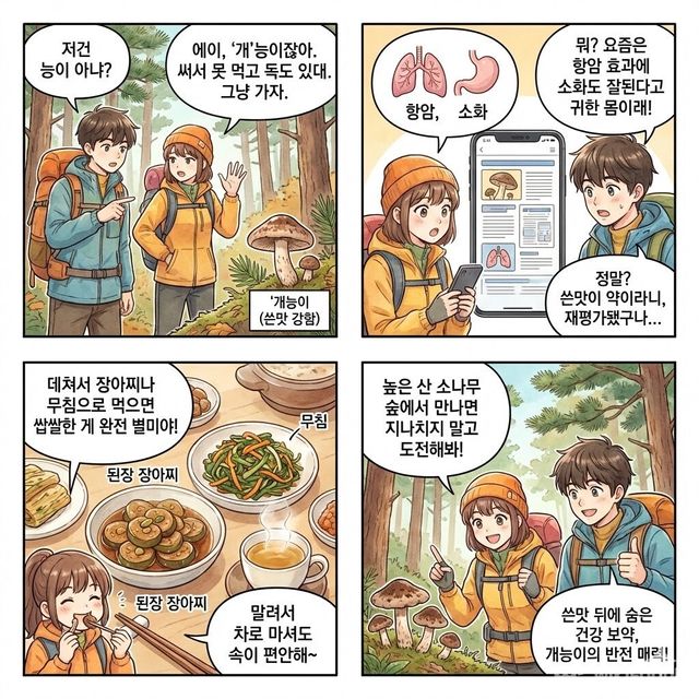 4컷 만화. / 위키푸디
